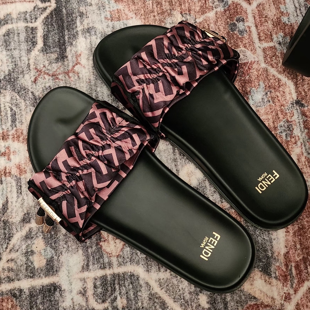 Fendi  Patterned Sandals